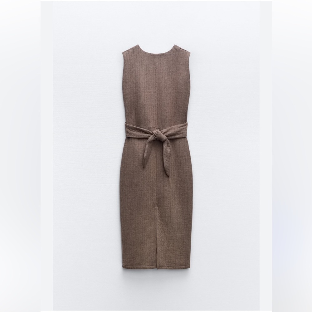 NWOT zara quilted dress